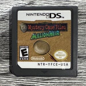 Mystery Case Files: MillionHeir - Nintendo DS Game